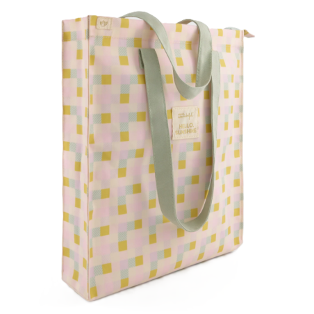 Mr. Wonderful Tote Bag Cuadrados Multicolor Hello, Sunshine!