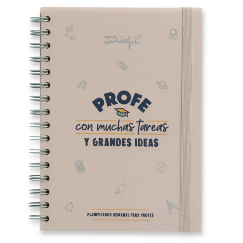 Mr. Wonderful Planificador Profe Con Muchas Tareas Y Grandes Ideas De Mr. Wonderful