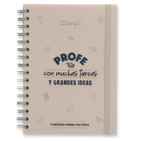 Mr. Wonderful Planificador Profe Con Muchas Tareas Y Grandes Ideas De Mr. Wonderful