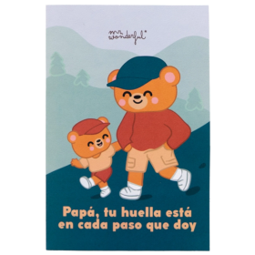 Mr. Wonderful Postal Papá, Tu Huella Está En Cada Paso Que Doy De Mr. Wonderful