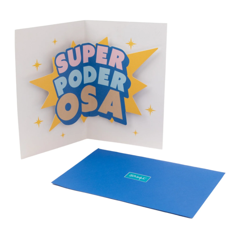 Mr. Wonderful Postal Mamá Eres... Superpoderosa