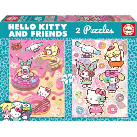 Puzzle Hello Kitty & Friends 2x500 Pzs