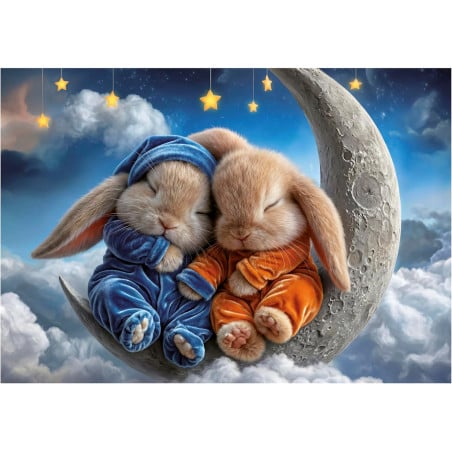 Puzzle Sueños De Conejitos 100 Pzs