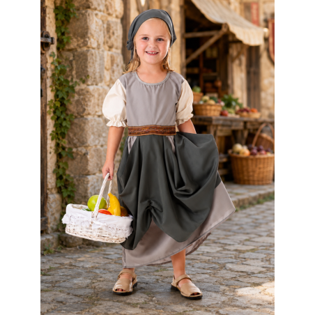 Disfraz Medieval Frutera Talla 3-5 Años