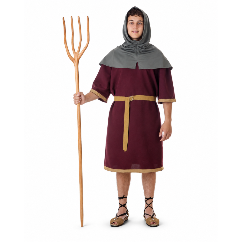 Disfraz Medieval Aldeano Talla XL De Lunatiq