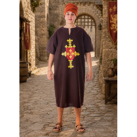 Pañuelo Medieval Teja