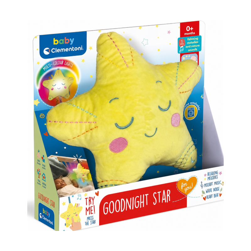 Peluche Estrella Luminosa Buenas Noches