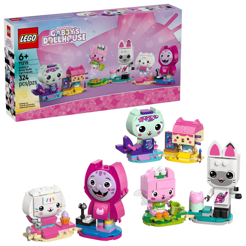 LEGO La Casa De Muñecas De Gabby Amigos Felinos para Construir de Gabby 11215 De LEGO