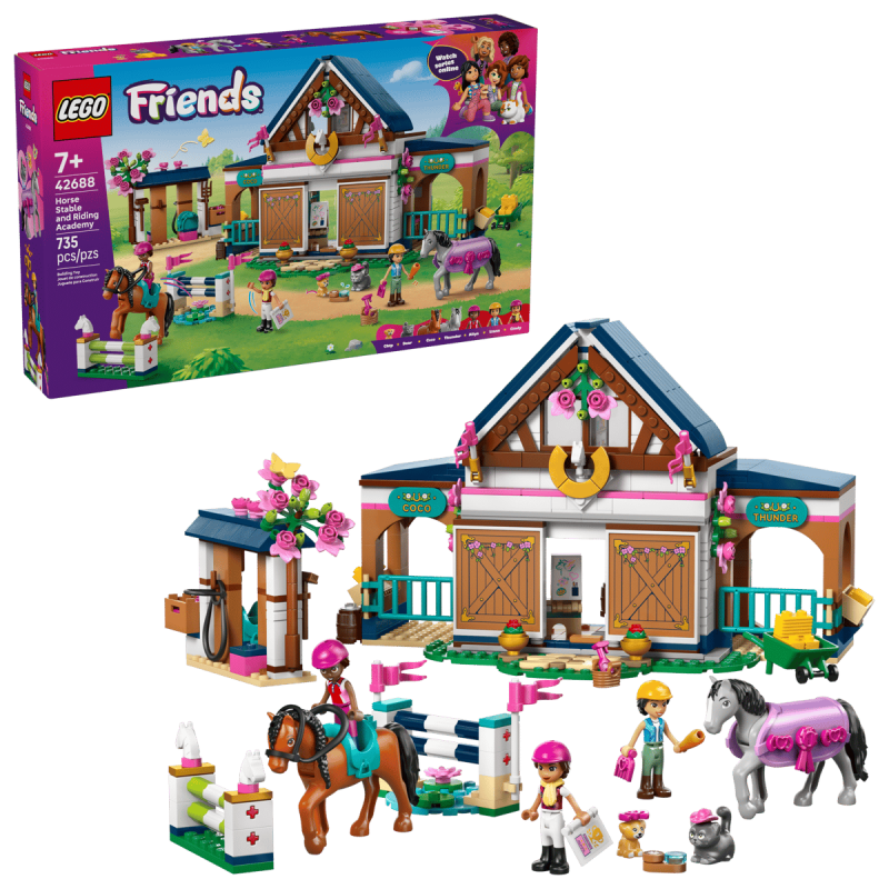 LEGO Friends Establo y Academia de Equitación 42688 De LEGO
