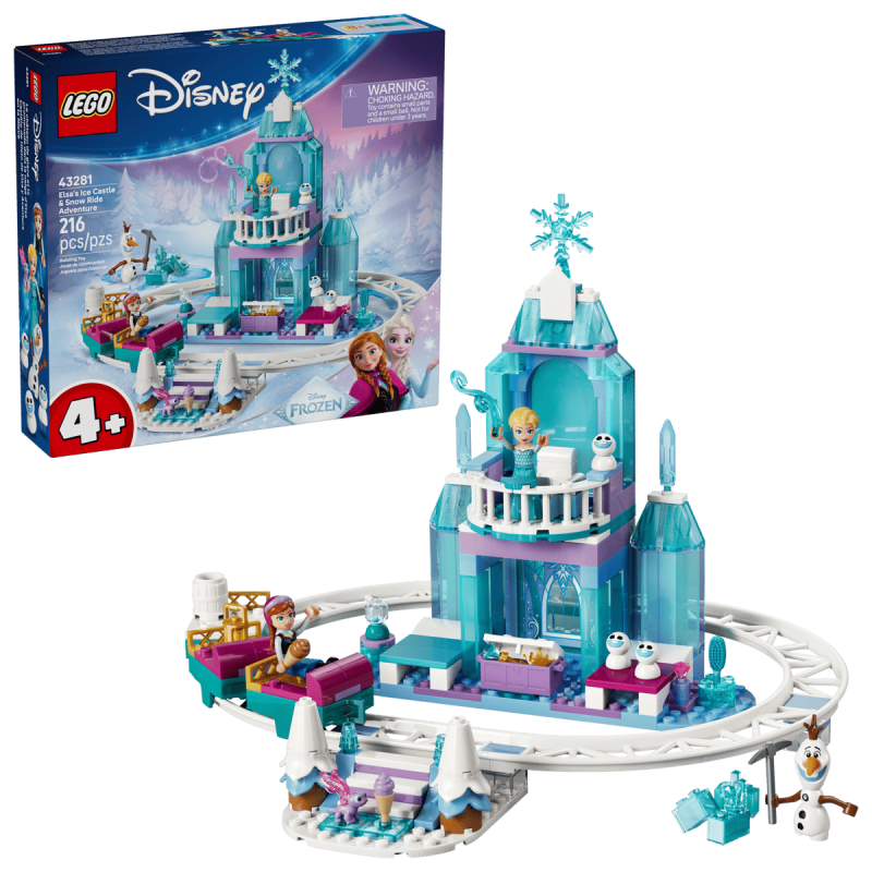 LEGO Disney Castillo de Hielo de Elsa y Aventura en la Nieve 43281 De LEGO