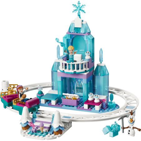 LEGO Disney Castillo de Hielo de Elsa y Aventura en la Nieve 43281