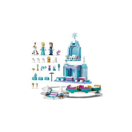 LEGO Disney Castillo de Hielo de Elsa y Aventura en la Nieve 43281