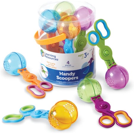 Cuchara Translucida Handy Scoopers Surtido Learning Resources