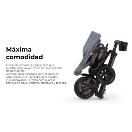 Qplay Triciclo Nova Deluxe Beige