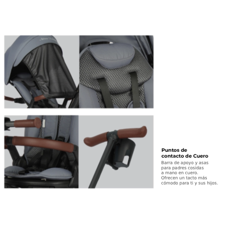 Qplay Triciclo Nova Deluxe Gris