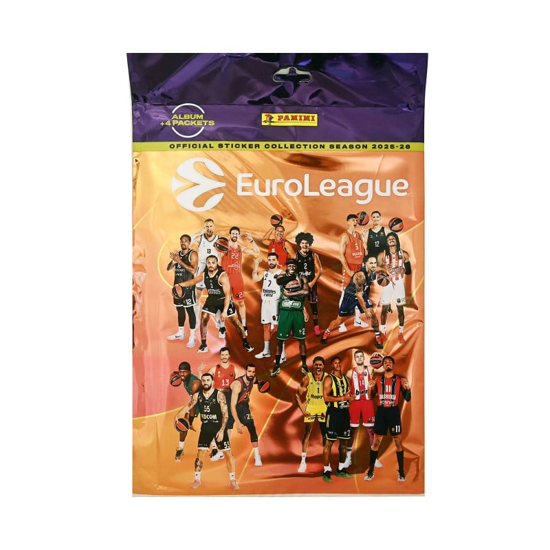 Álbum+Sobres Euroleague Basket 2025/26