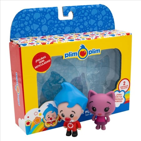 Pack Dos Figuras De Plim Plim Surtido