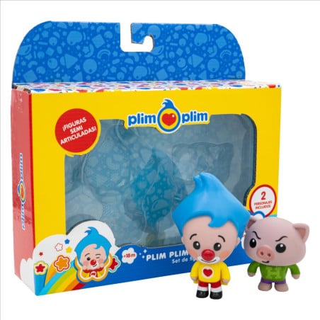Pack Dos Figuras De Plim Plim Surtido