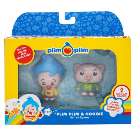 Pack Dos Figuras De Plim Plim Surtido