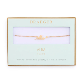 Pulsera Nombre Alba De Draeger