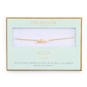 Pulsera Nombre Alicia De Draeger