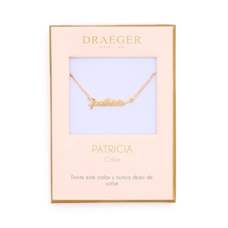 Colgante Nombre Patricia De Draeger
