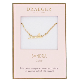Colgante Nombre Sandra De Draeger