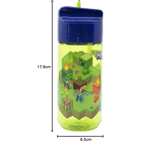 Botella Ecozen Hidro Pequeña 430 Ml Minecraft