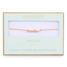 Pulsera Nombre Martina De Draeger