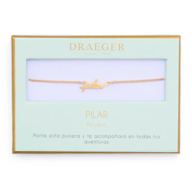 Pulsera Nombre Pilar De Draeger