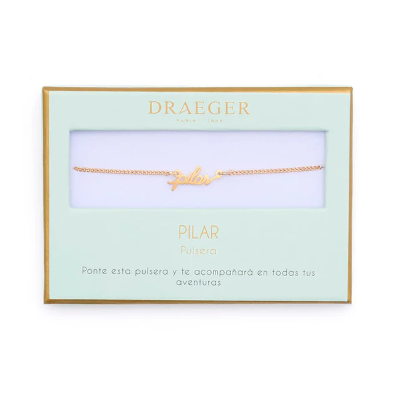 Pulsera Nombre Pilar De Draeger