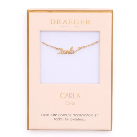 Colgante Nombre Carla De Draeger