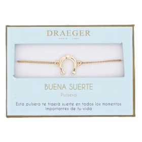 Pulsera Mensaje Herradura De La Suerte De Draeger