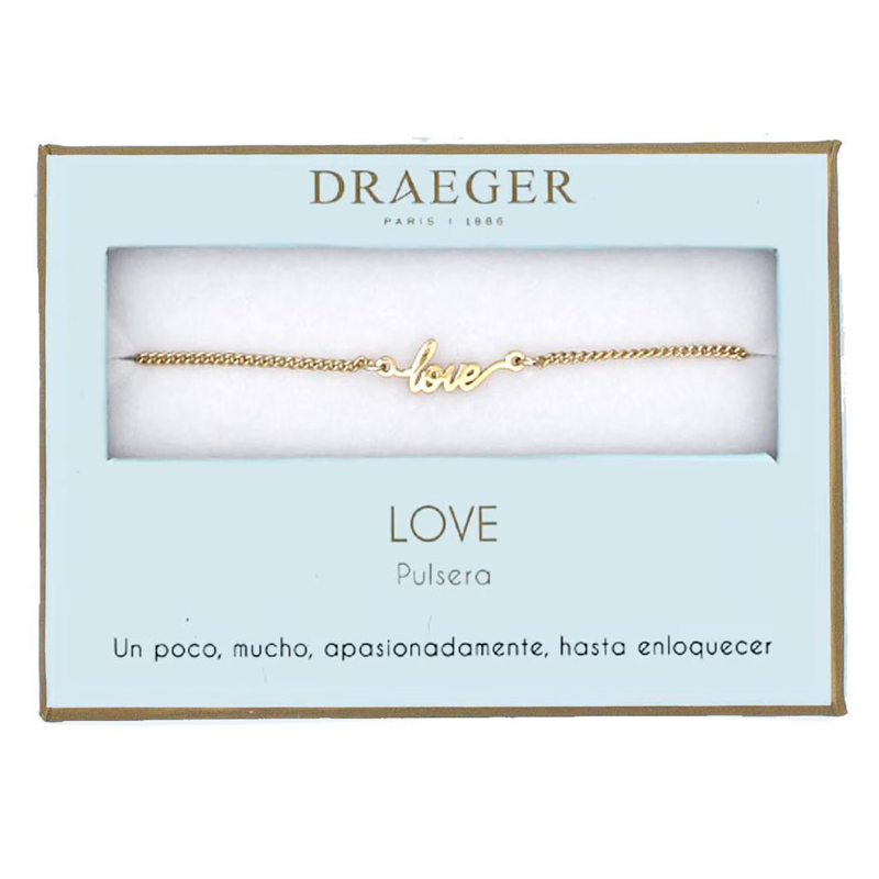 Pulsera Mensaje Love De Draeger