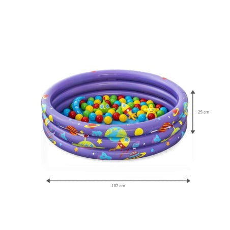 Up In Over Piscina Hinchable Infantil Bolas