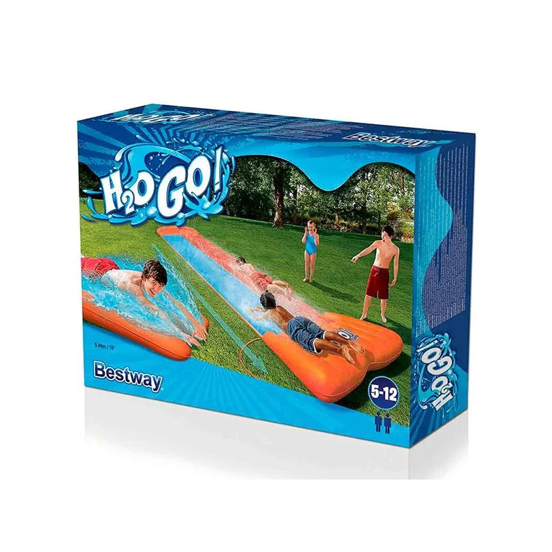 H2OGO! Pista Deslizante Doble 549CM