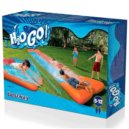 H2OGO! Pista Deslizante Doble 549CM