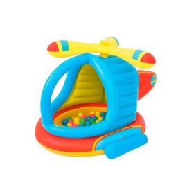 Helicóptero Inflable Piscina de Bolas