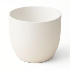 Macetero PVC Blanco 20X22CM