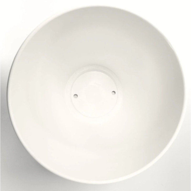 Macetero PVC Blanco 20X22CM