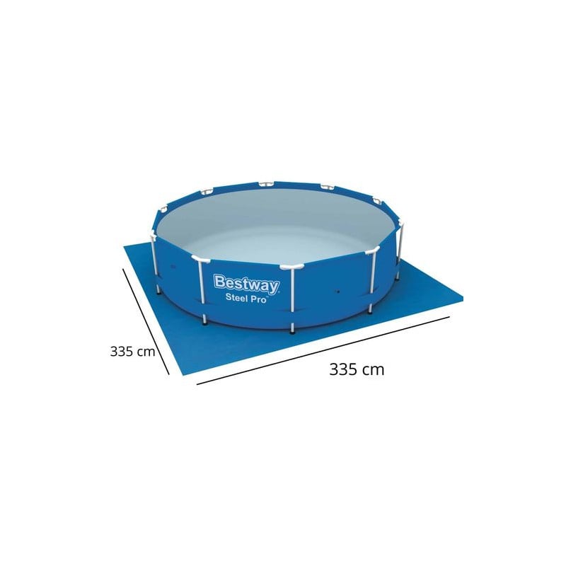 Tapiz Suelo Cuadrado 335X335 Steel Pro Bestway