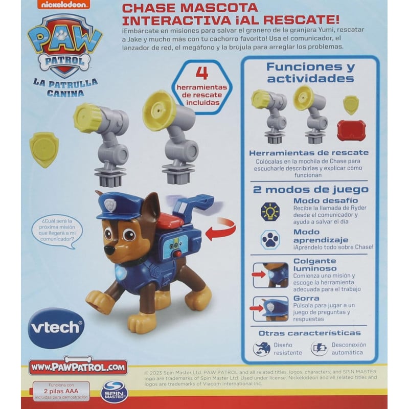 Chase Mascota Interactiva ¡Al Rescate!