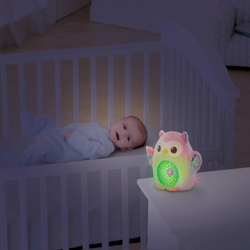 Proyector De Peluche Buho Estrellitas