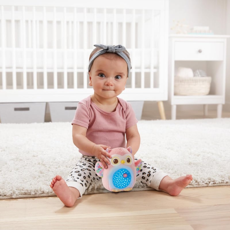 Proyector De Peluche Buho Estrellitas