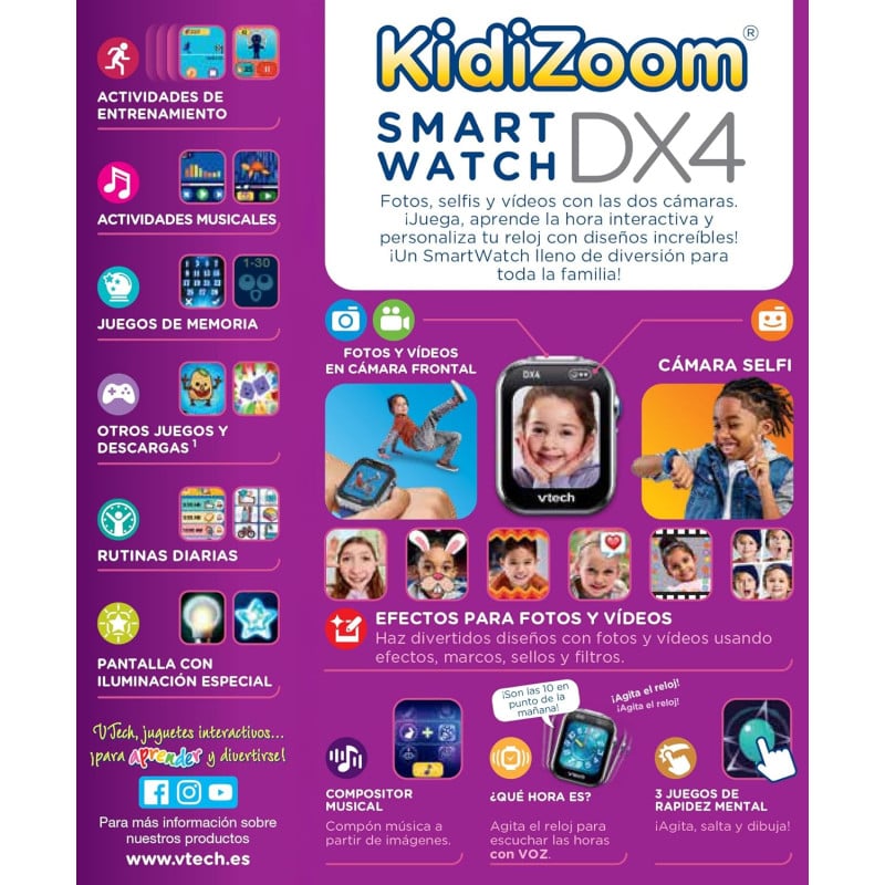 Kidizoom Smartwatch DX4