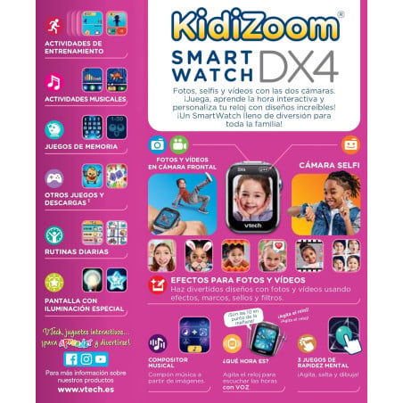 Kidizoom Smartwatch DX4 Rosa