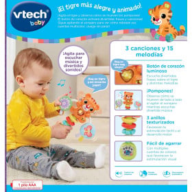 Sonajero Musical Baby Tigre 2