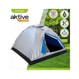 Tienda de Campaña 4 Personas 205x205x130CM Aktive 2