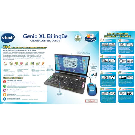 Vtech Ordenador Genio Xl Bilingüe