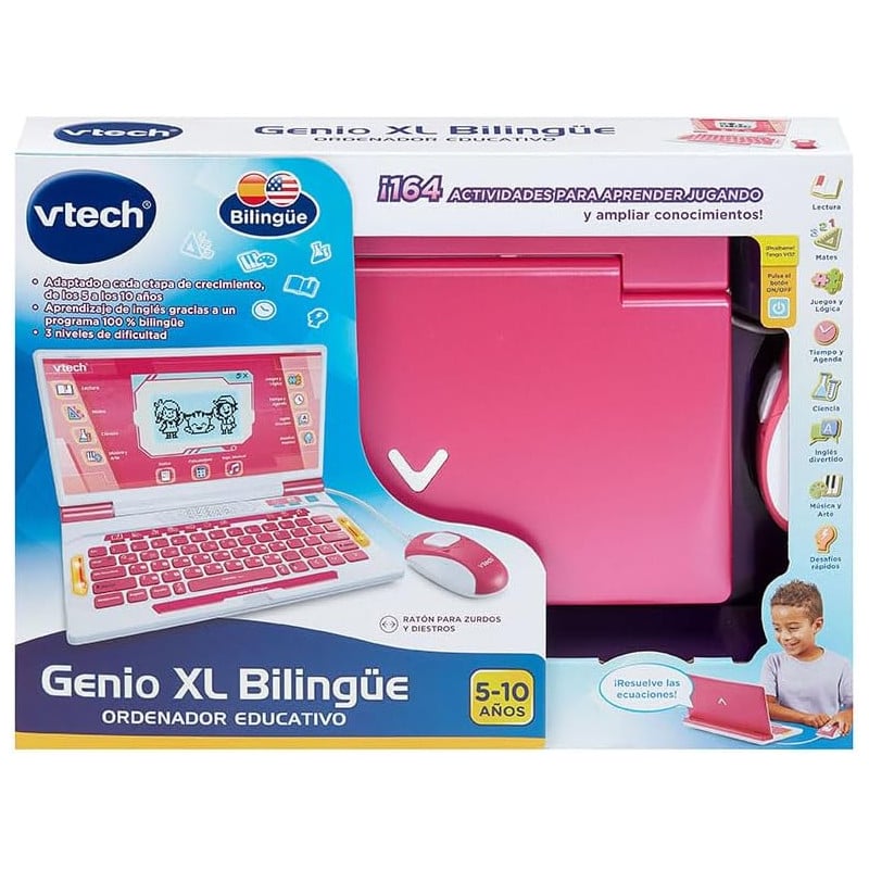 Vtech Genio Xl Bilingüe Rosa